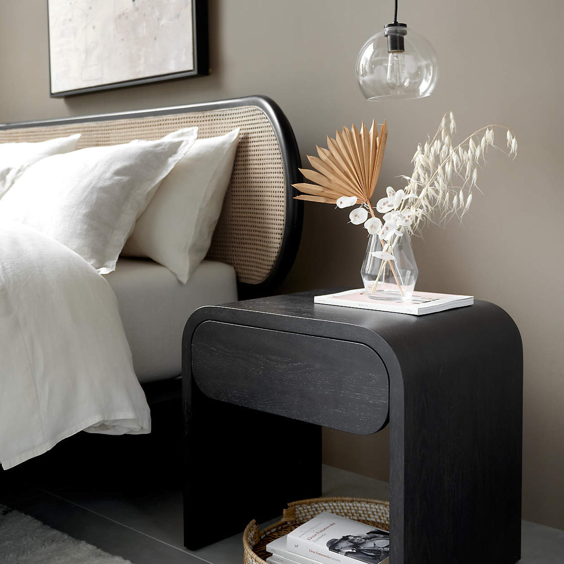 Anaise Cane Queen Bed Frame