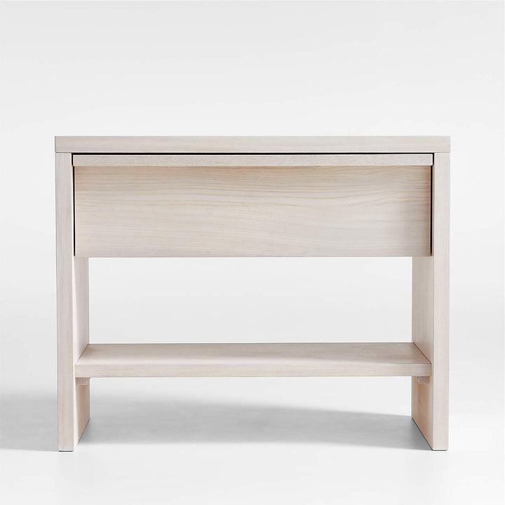 Clemente Whitewashed Ash Nightstand