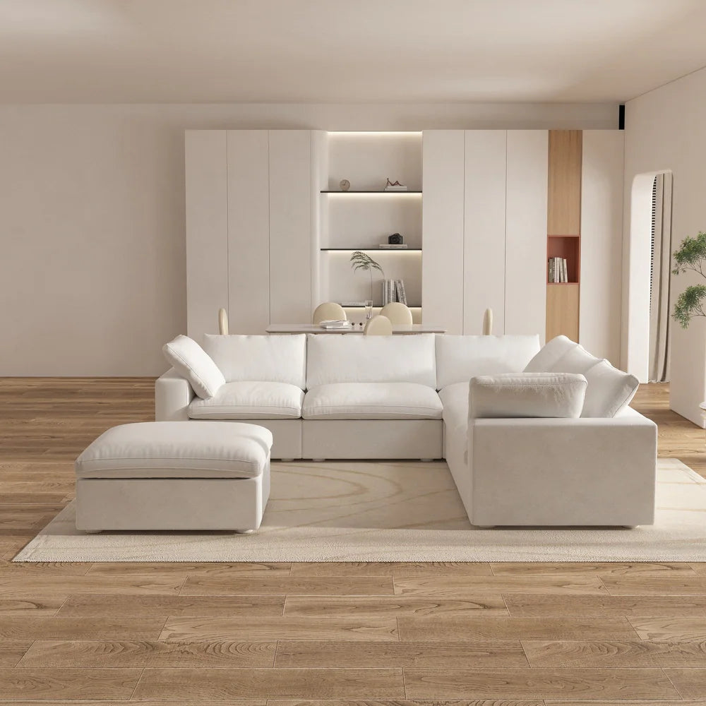 Large Down-Corner Sofa