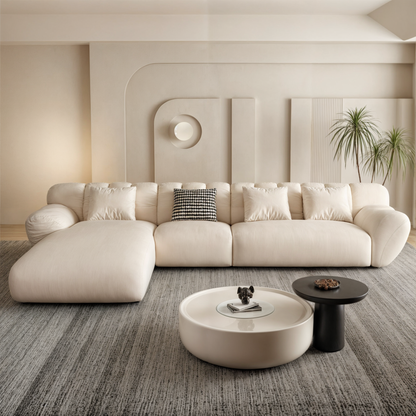 Eve Boucle Sectional Sofa