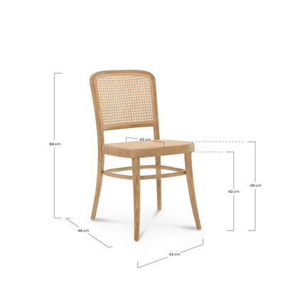 PACK 4 GAMLA CHAIRS