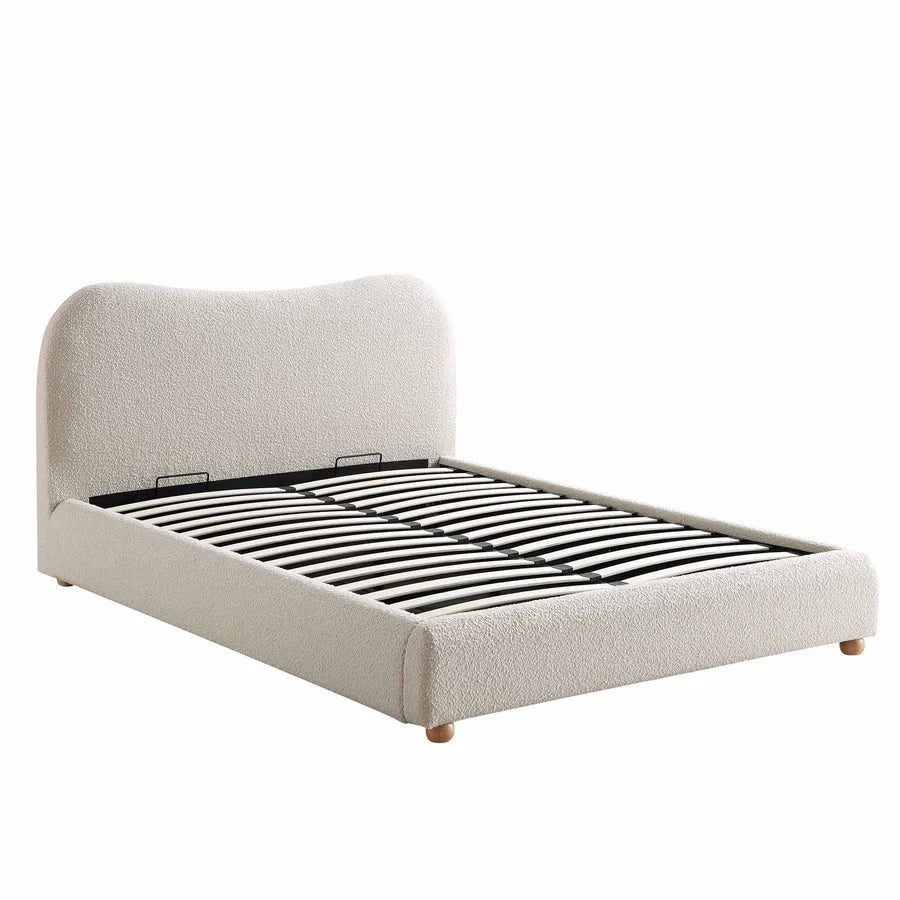 Egerie Curved Headboard-Storage Bed