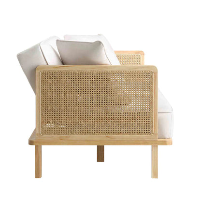 Pienza Cane Sofa Bed