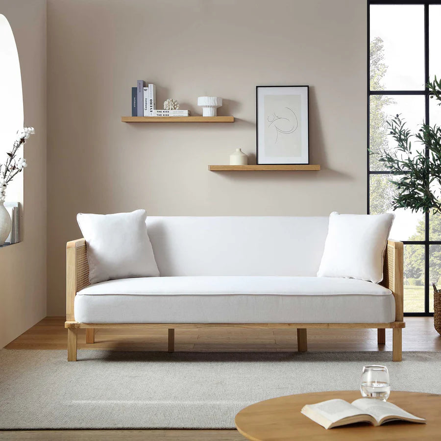 Pienza Cane Sofa Bed