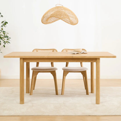 DANE EXTENDABLE TABLE PACK + 4 DARI CHAIRS