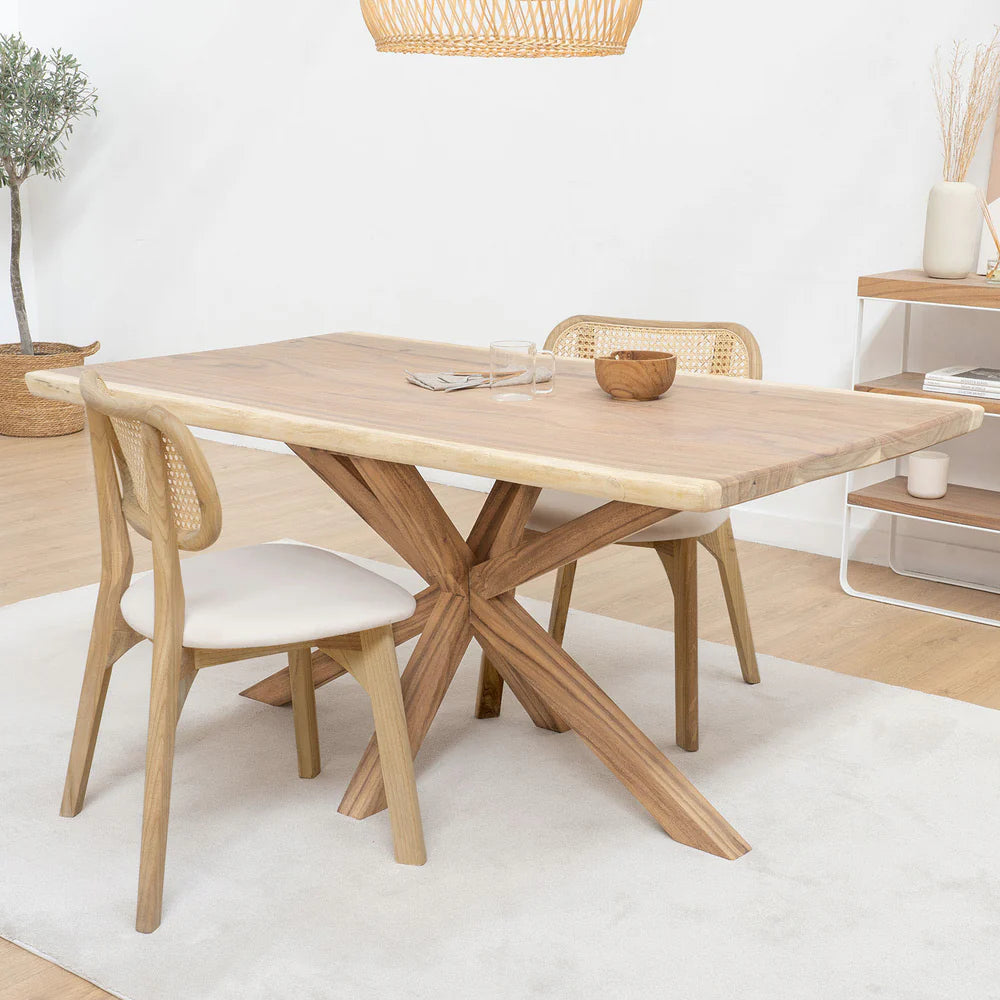 PACK NATURA TABLE + 4 DARI CHAIRS