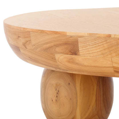 Hayliette Round Wood Coffee Table