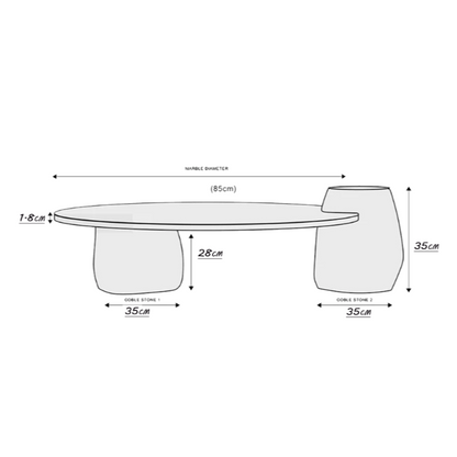 Cobblestone Coffee Table