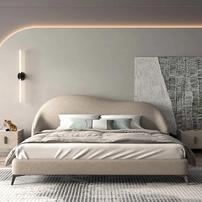 Wavy King bed
