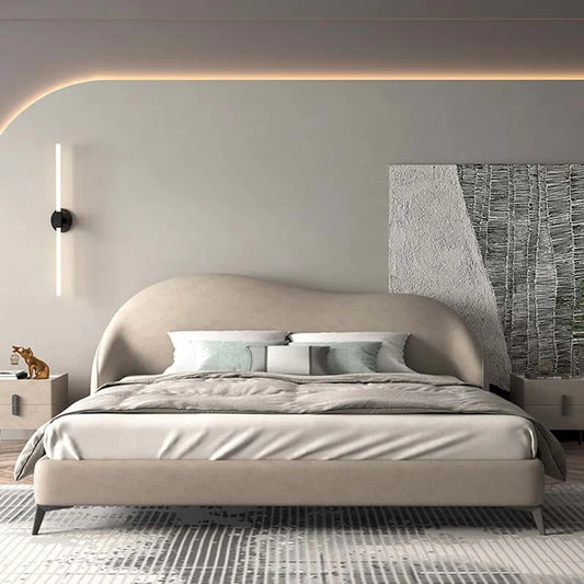 Wavy King bed