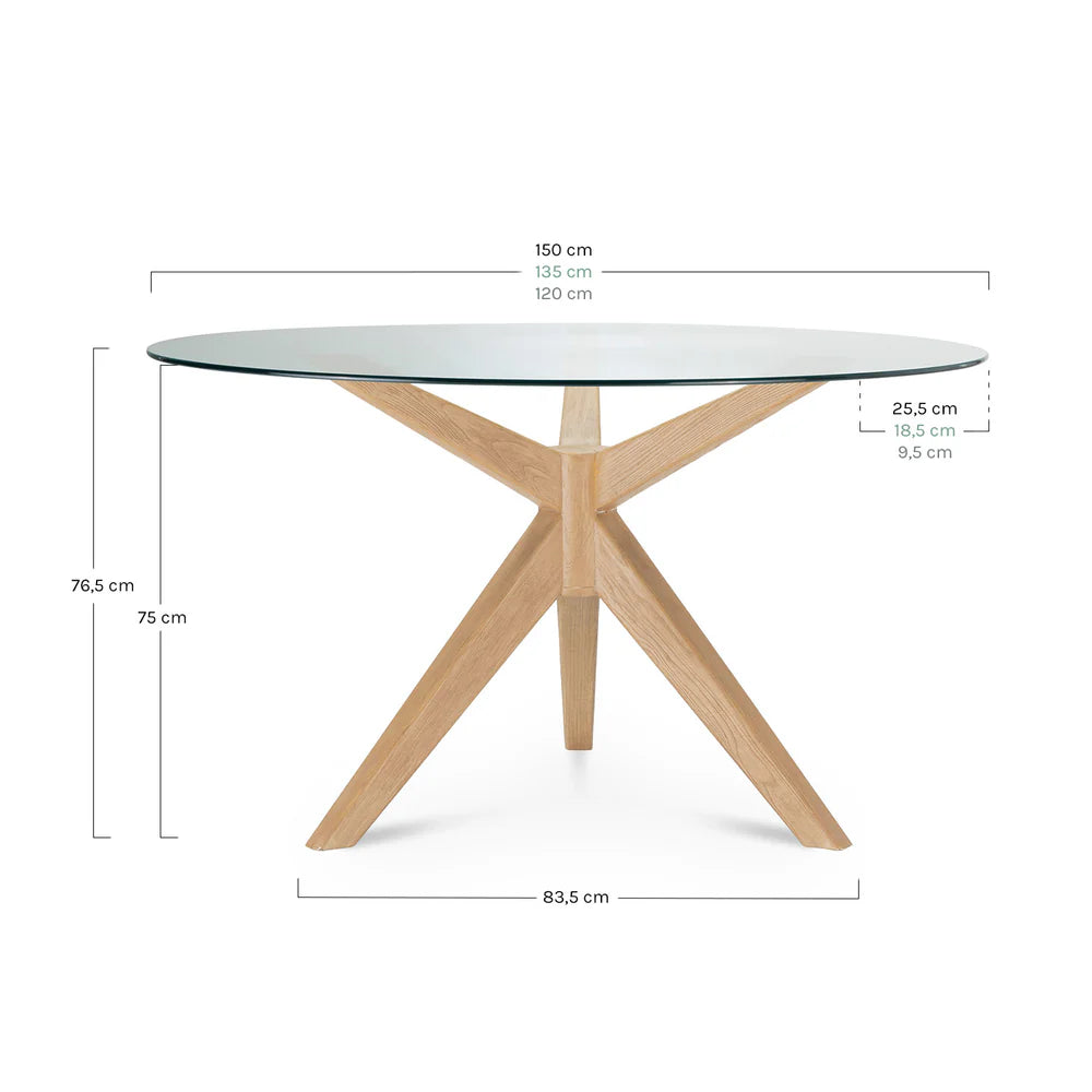PACK SKAN TABLE + 4 MODE CHAIRS