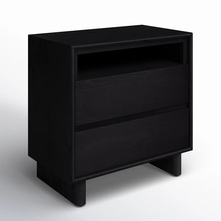 Black Soleil Nightstand