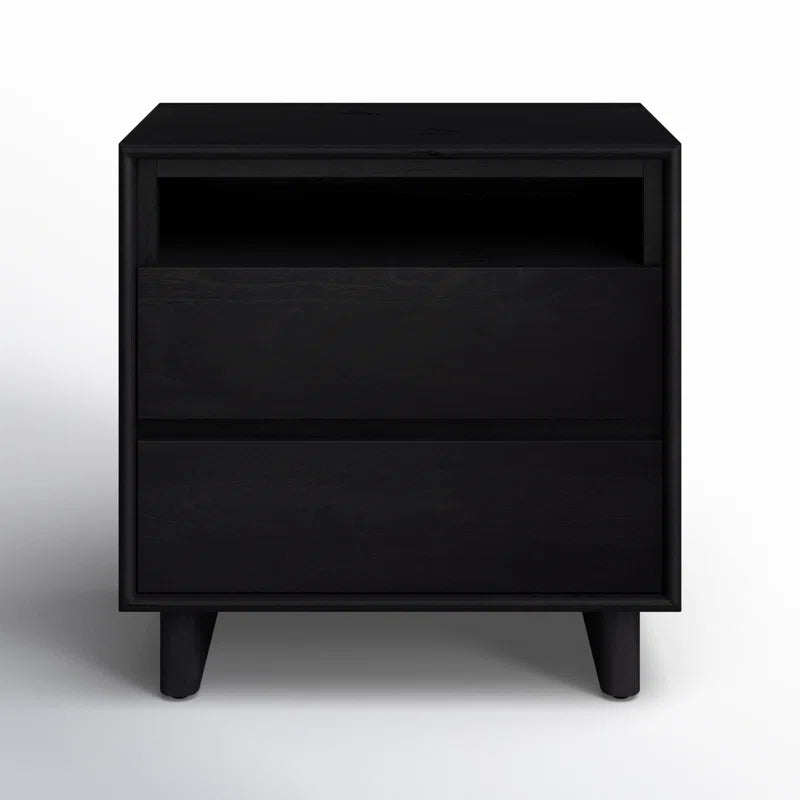 Black Soleil Nightstand
