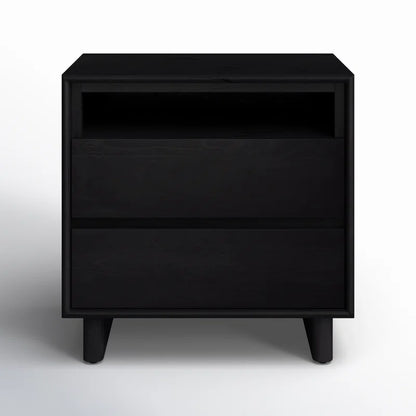 Black Soleil Nightstand