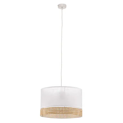 Handcrafted Bohemian Rattan Chandelier