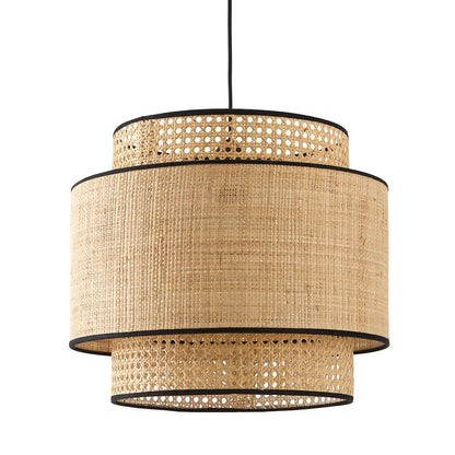 Traditional Boho Rattan Hanging Light