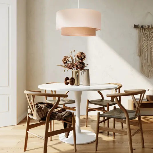 Elegant Bohemian Rattan Chandelier