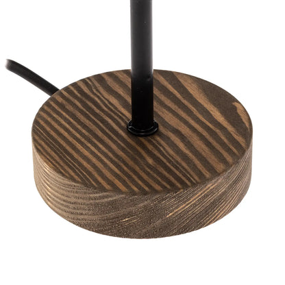 Eco-Chic Cane and Rattan Lamp