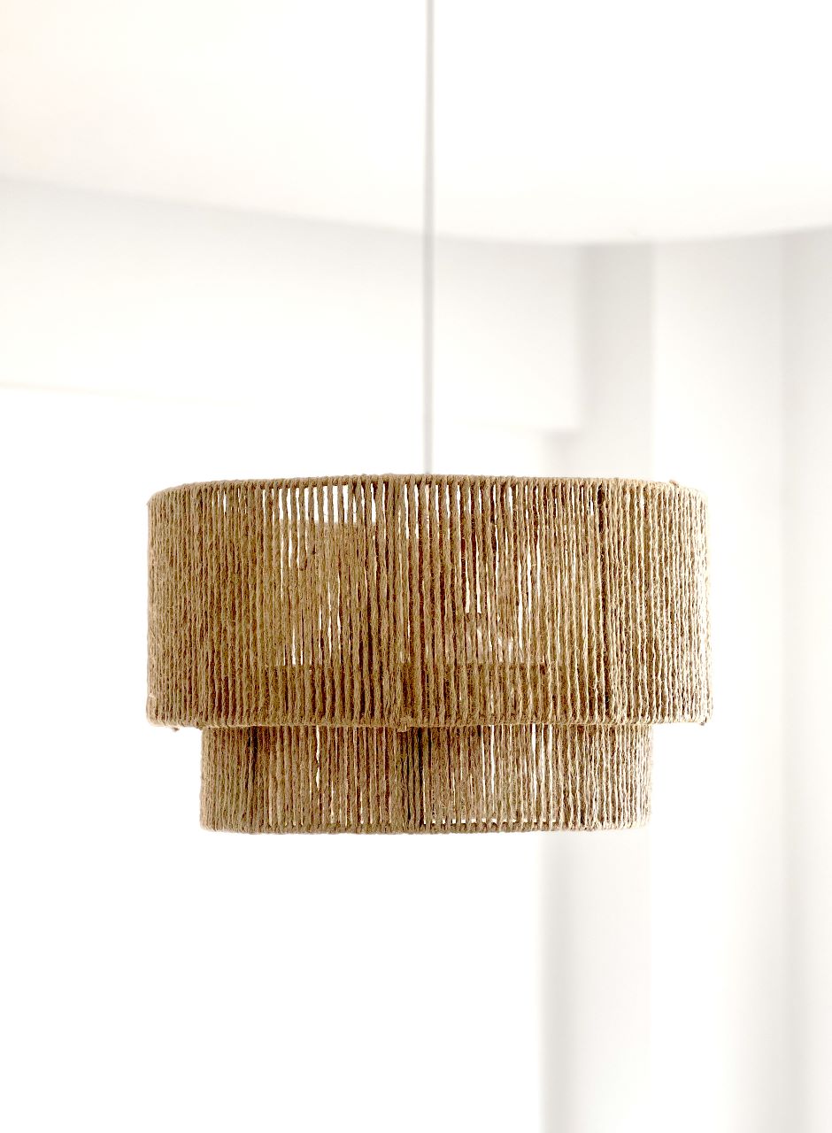 Unique Handwoven Boho Ceiling Light