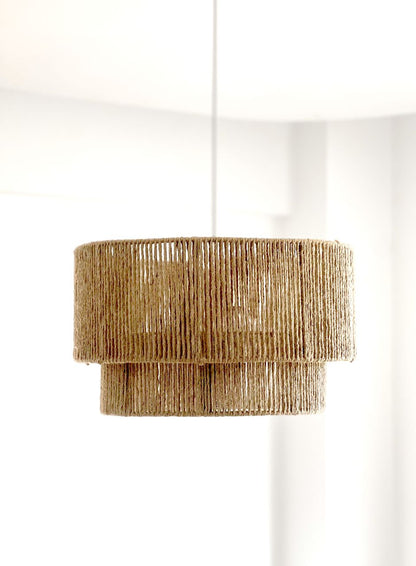 Unique Handwoven Boho Ceiling Light