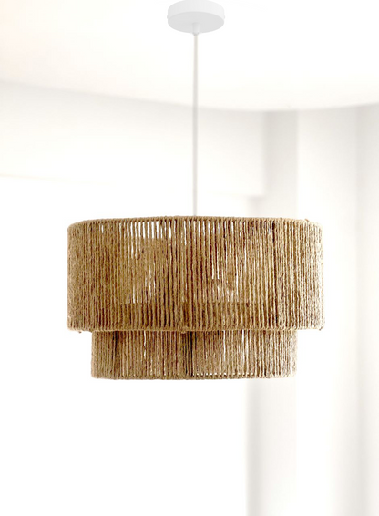 Unique Handwoven Boho Ceiling Light