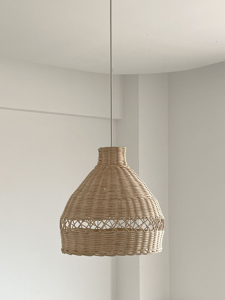 Traditional Bohemian Rattan Light