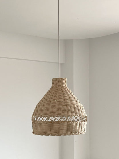 Traditional Bohemian Rattan Light