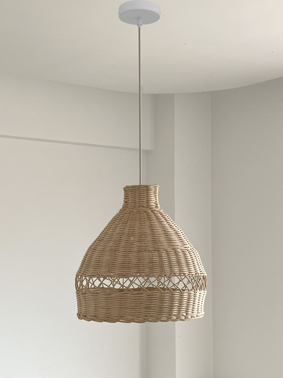 Traditional Bohemian Rattan Light