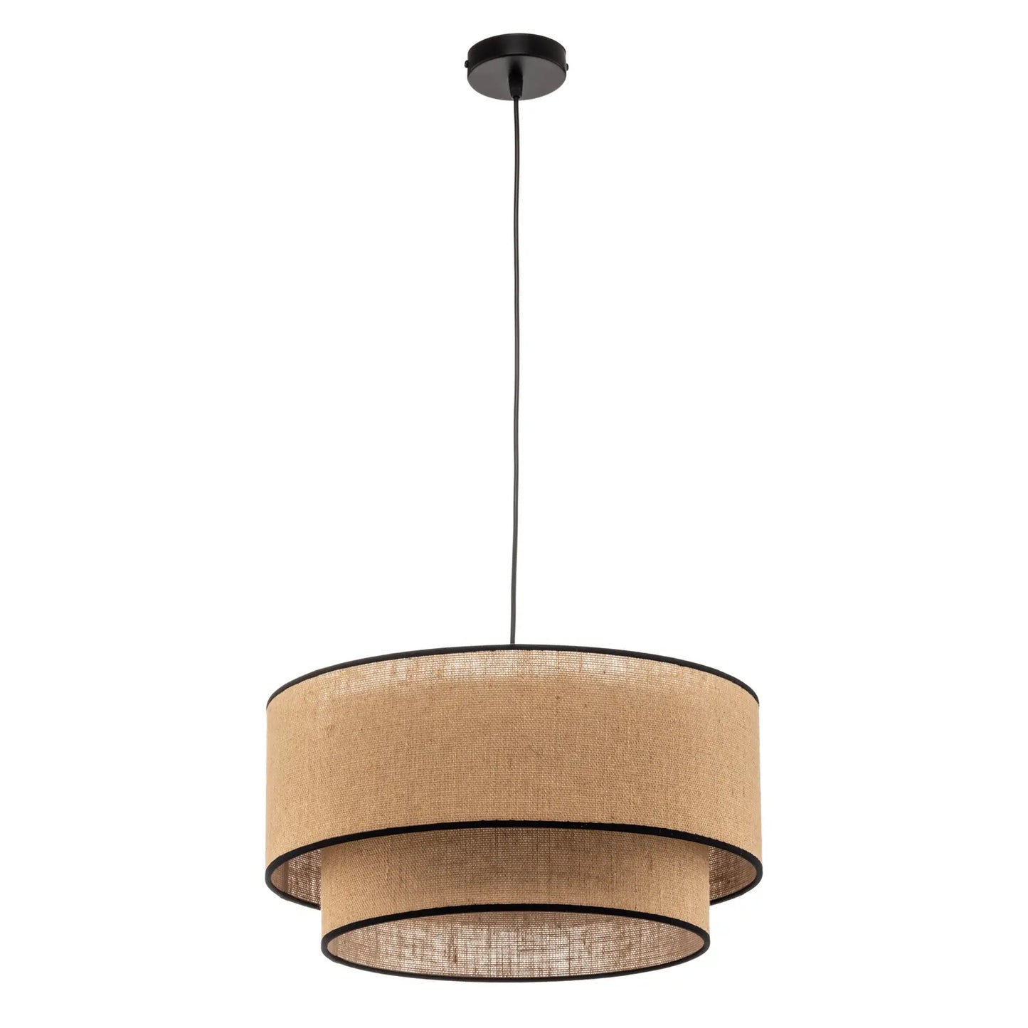 Coastal Rattan Boho Ceiling Light