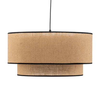 Coastal Rattan Boho Ceiling Light