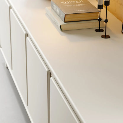 Modern White Tall TV Stand