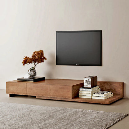 DOLIO Drum Chest Bedside Table, Barrel Side Table with Drawers Oak 3 Drawer