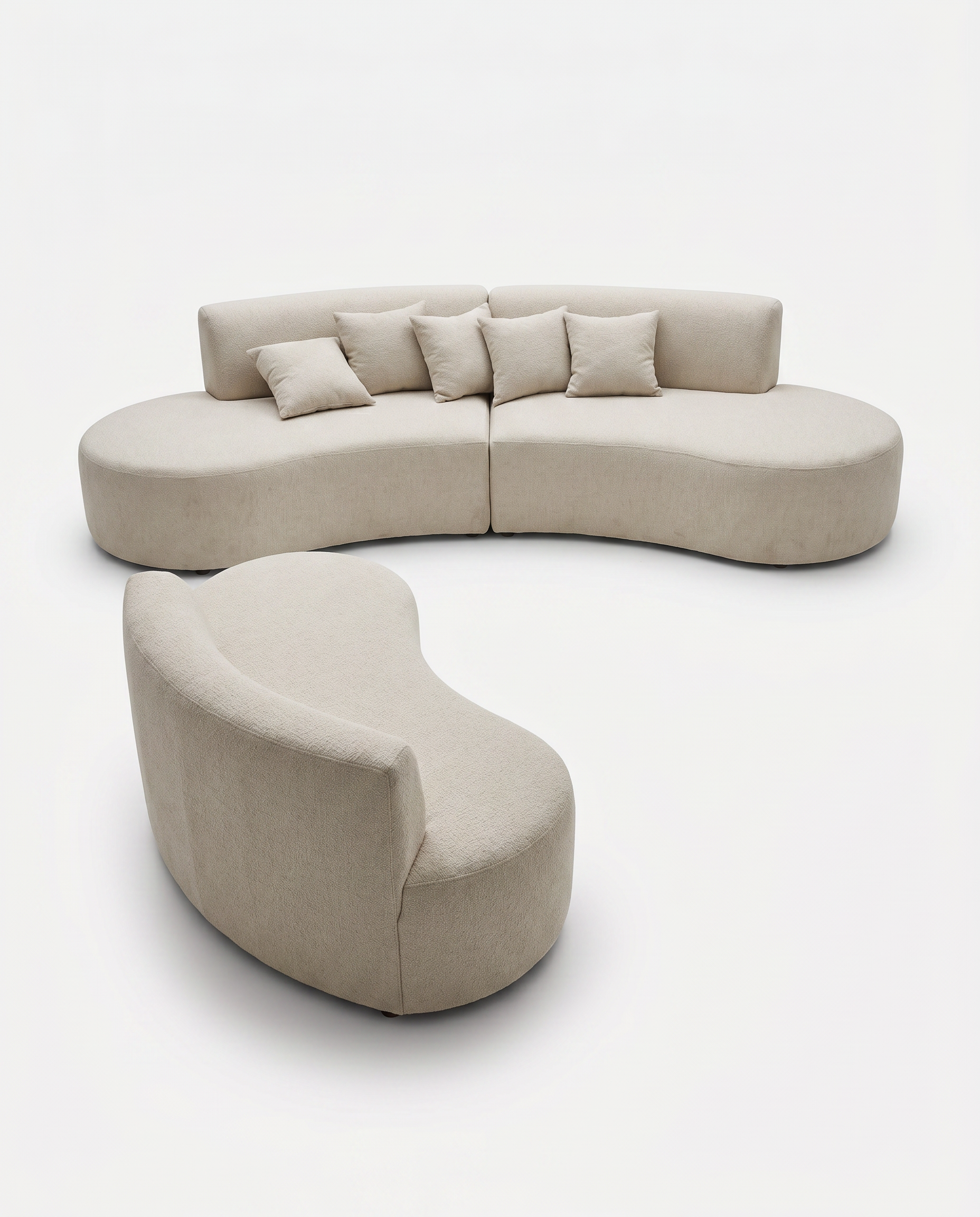 Luna Curved Couch