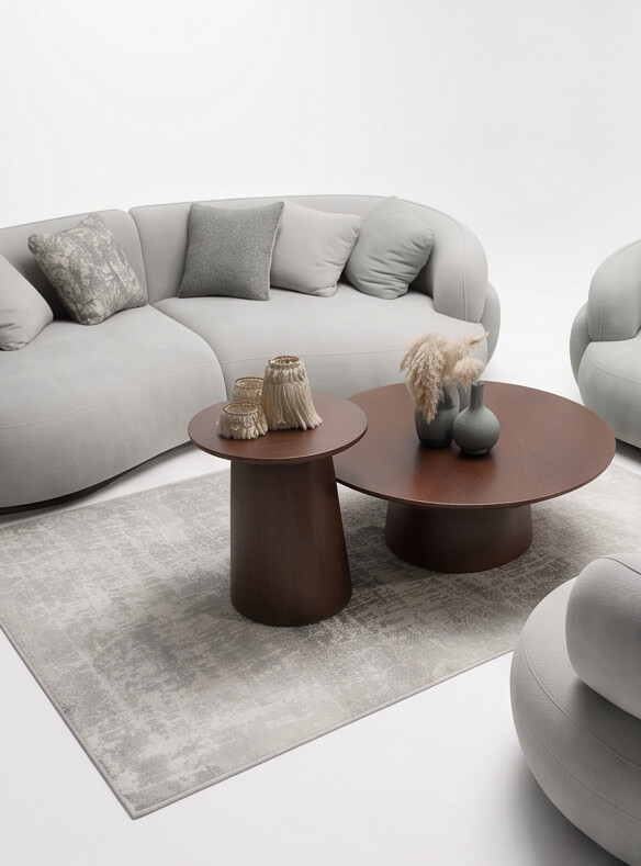 Aura Curved Reception Set
