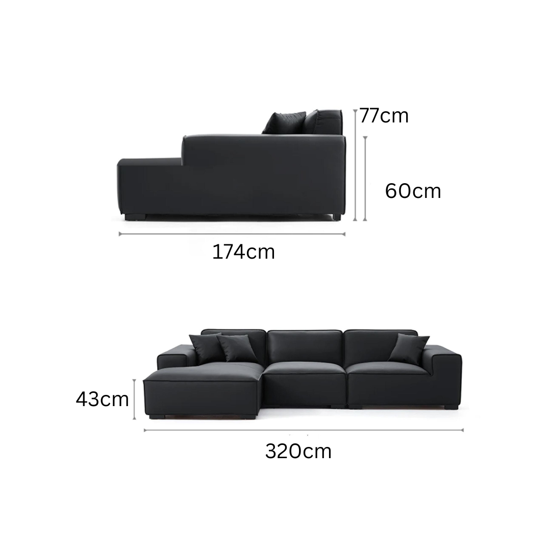 luxury minimalist sofa